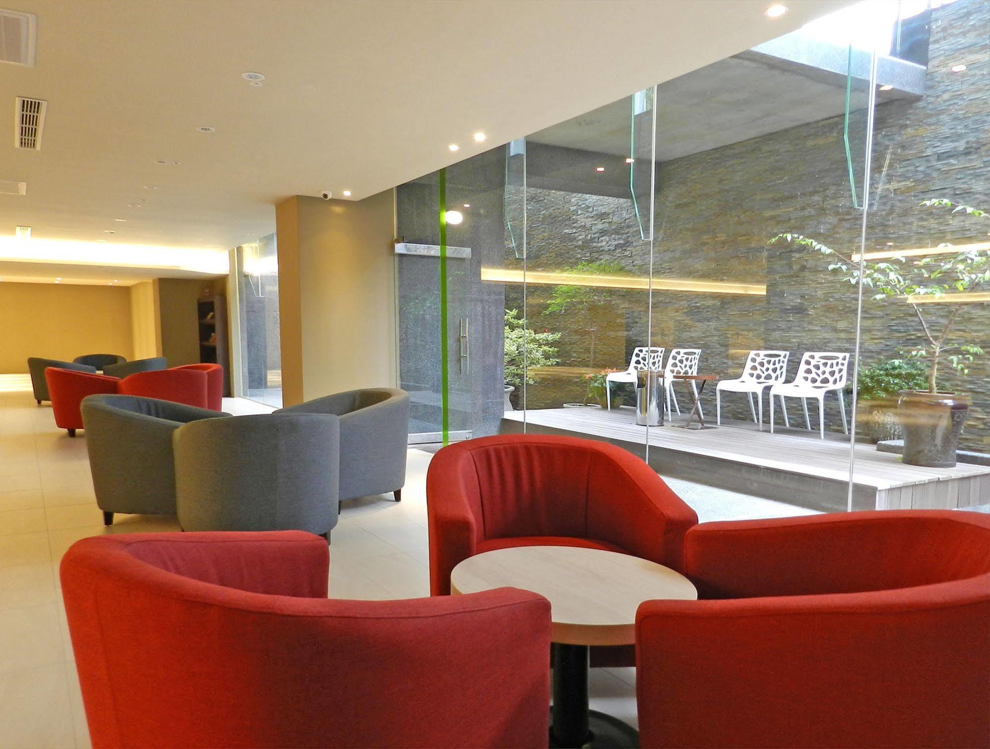 Look Royal Resort Chiayi Exterior foto The interior of the lounge